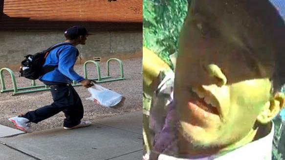 Search on for man who kicked University of Arizona police officer's face